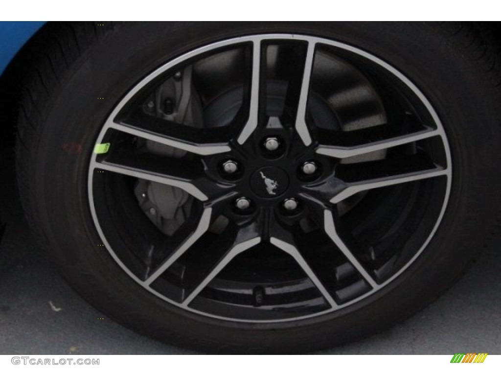 2019 Mustang GT Fastback - Velocity Blue / Ebony photo #12