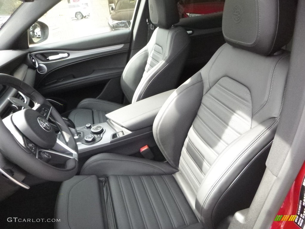 2019 Alfa Romeo Stelvio Ti Sport AWD Front Seat Photo #130108536