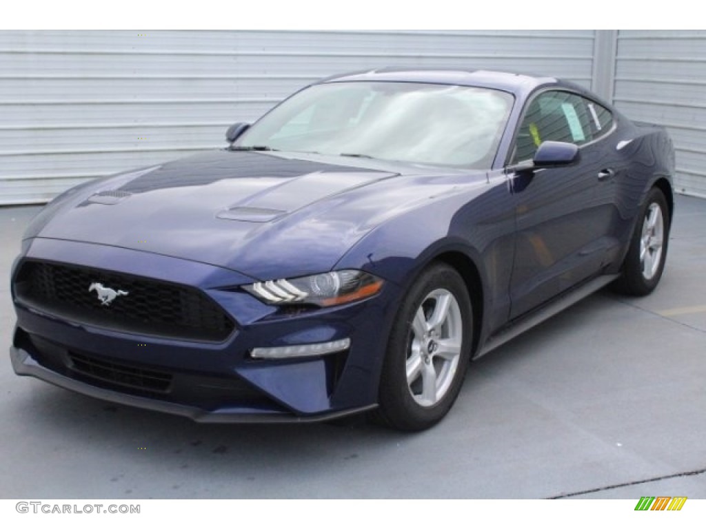 2019 Mustang EcoBoost Fastback - Kona Blue / Ebony photo #3