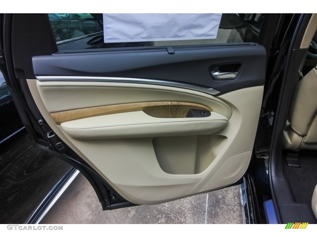 2019 Acura MDX Advance Parchment Door Panel Photo #130108937