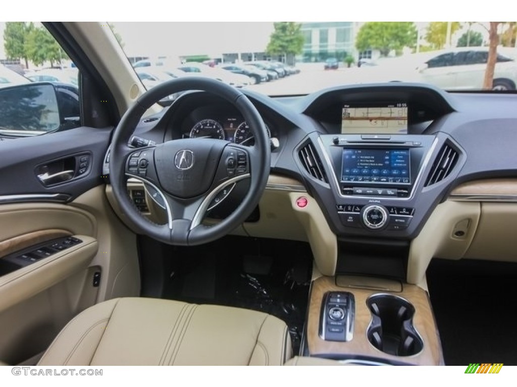 2019 Acura MDX Advance Parchment Dashboard Photo #130109129