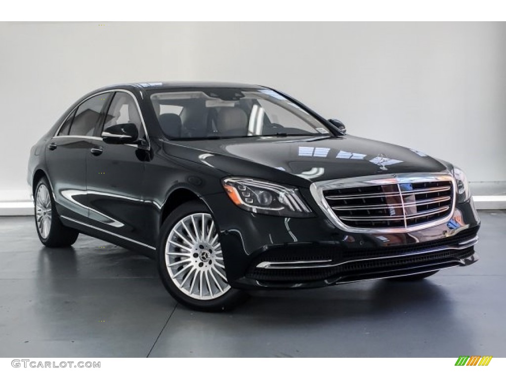 Emerald Green Metallic 2019 Mercedes-Benz S 560 Sedan Exterior Photo #130109603