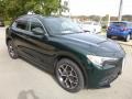 Verde Visconti (Green) Metallic 2019 Alfa Romeo Stelvio Ti AWD Exterior