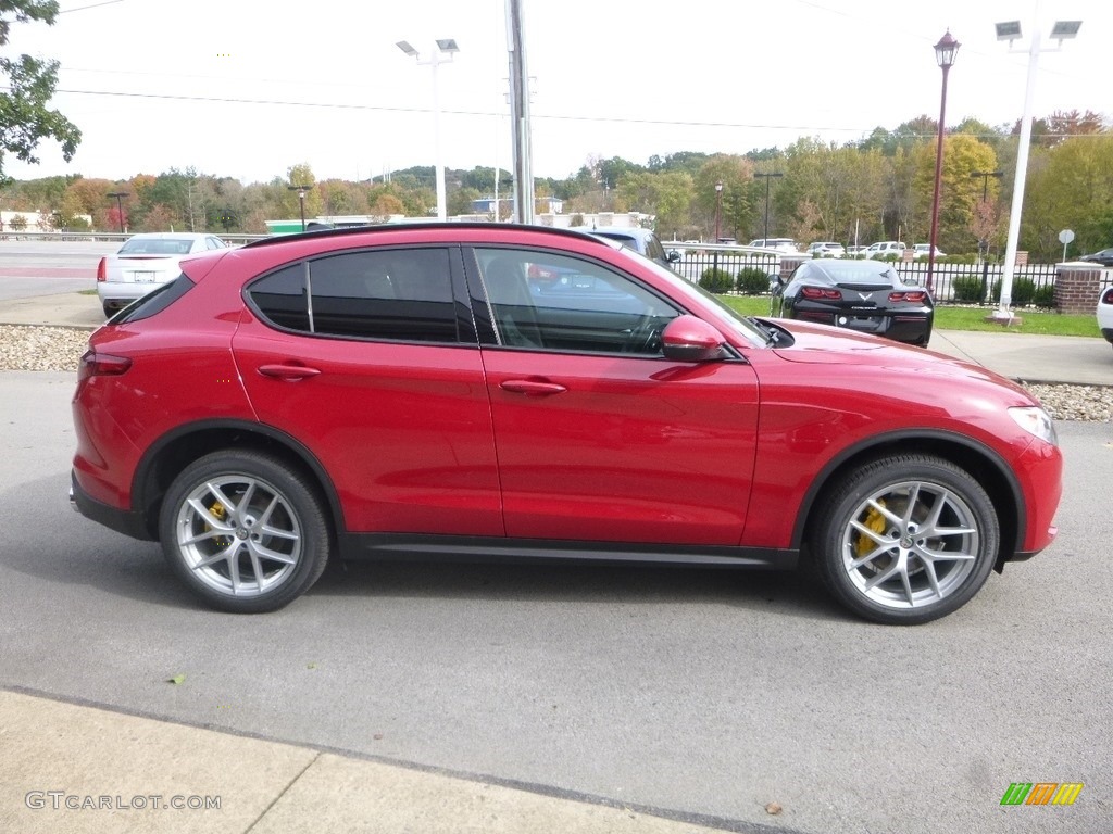 Alfa Rosso (Red) 2019 Alfa Romeo Stelvio Ti Sport AWD Exterior Photo #130111238