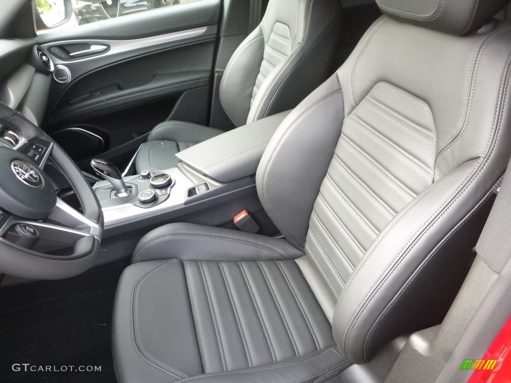 2019 Alfa Romeo Stelvio Ti Sport AWD Front Seat Photo #130111553