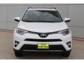 2018 Super White Toyota RAV4 XLE  photo #2