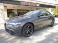 2018 Vesuvio Gray Metallic Alfa Romeo Giulia Ti AWD  photo #2