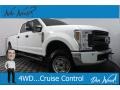 2018 Oxford White Ford F250 Super Duty XL Crew Cab 4x4  photo #1