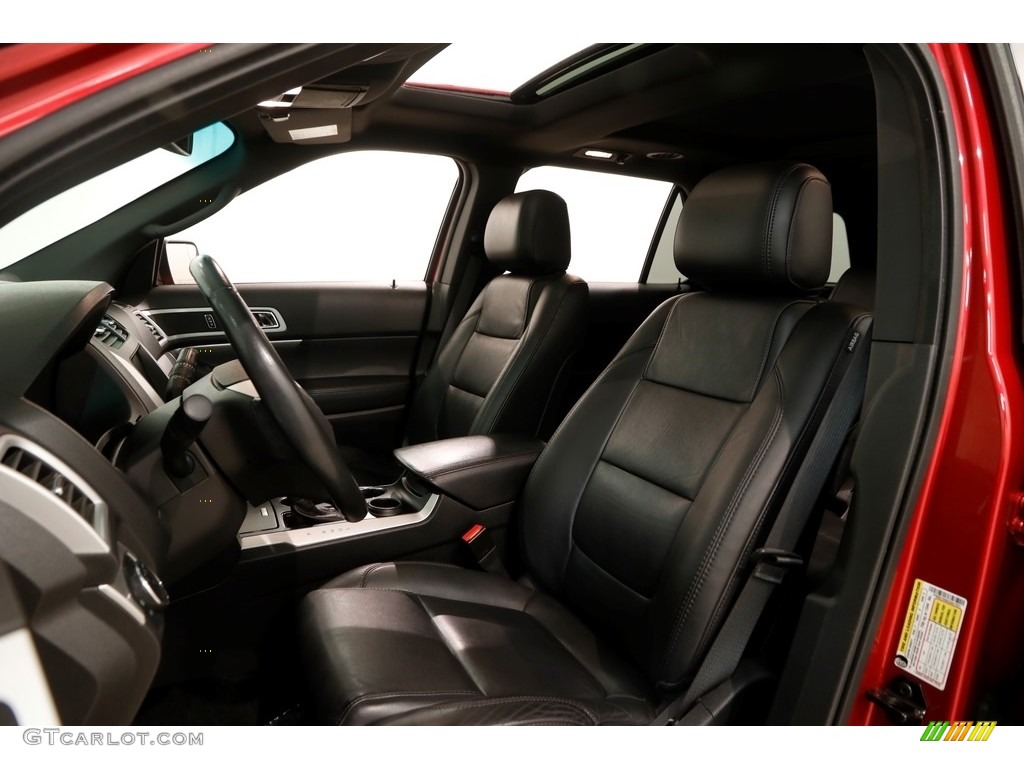 2012 Explorer XLT EcoBoost - Red Candy Metallic / Charcoal Black photo #7