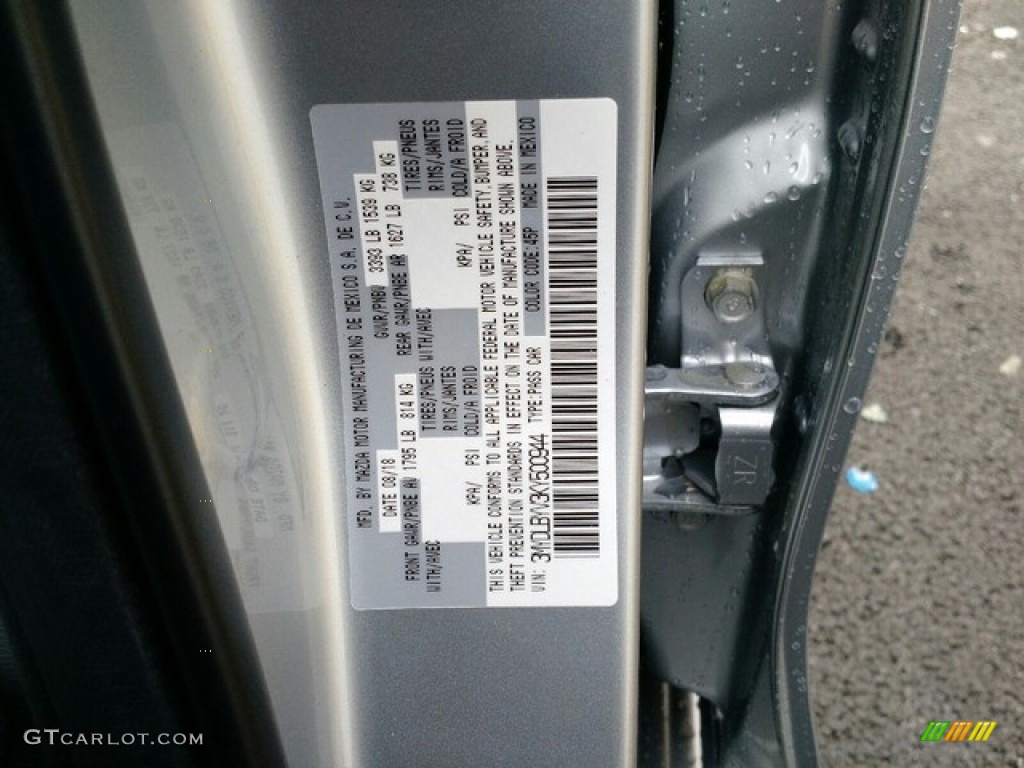2019 Yaris Color Code 45P for Chromium Photo #130114988