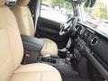 Black/Heritage Tan 2018 Jeep Wrangler Unlimited Sahara 4x4 Interior Color