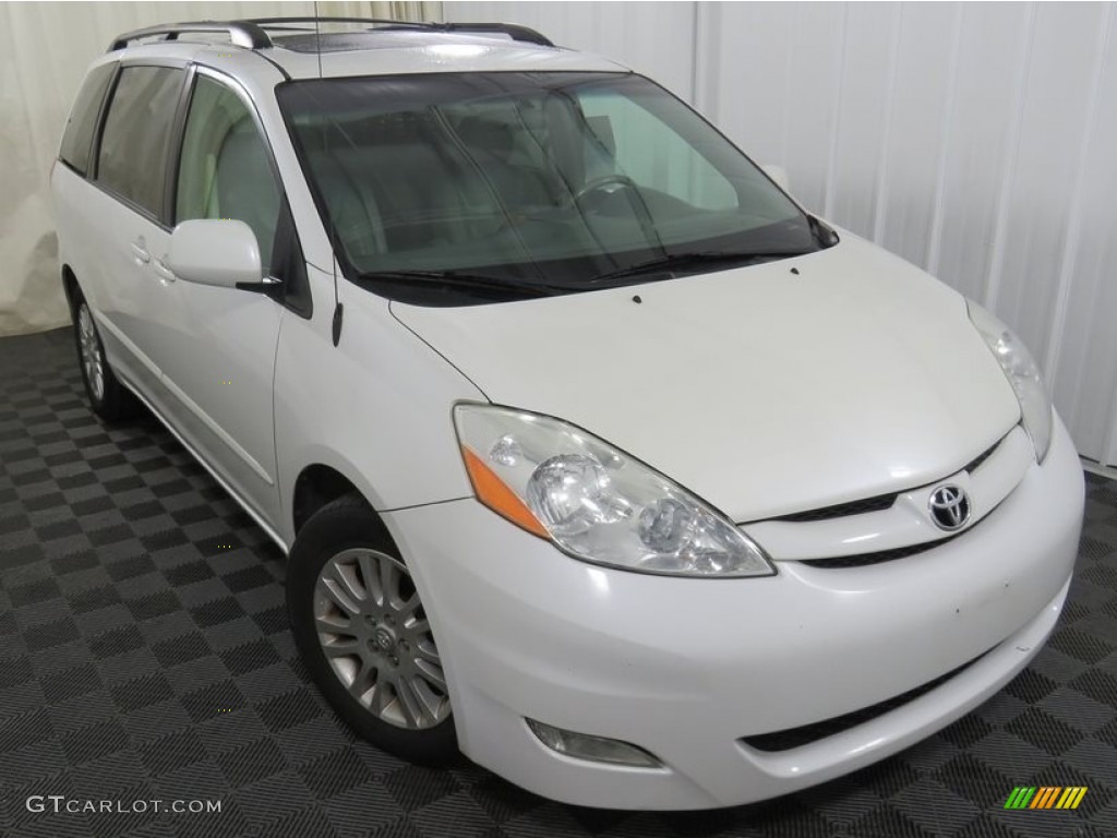 2008 Sienna XLE - Natural White / Stone photo #6
