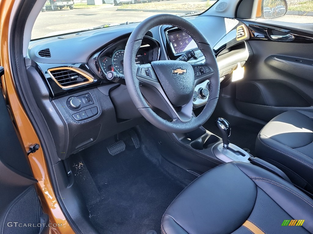 Jet Black Interior 2019 Chevrolet Spark LT Photo #130116179