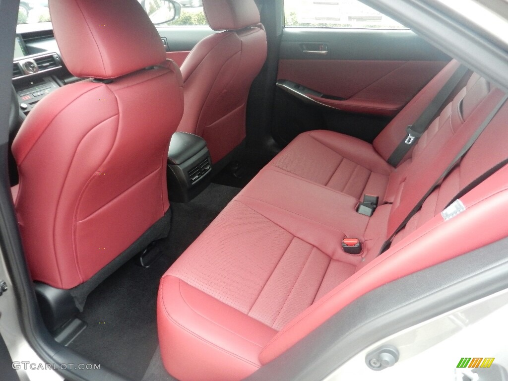 2019 Lexus IS 300 F Sport AWD Rear Seat Photo #130117337