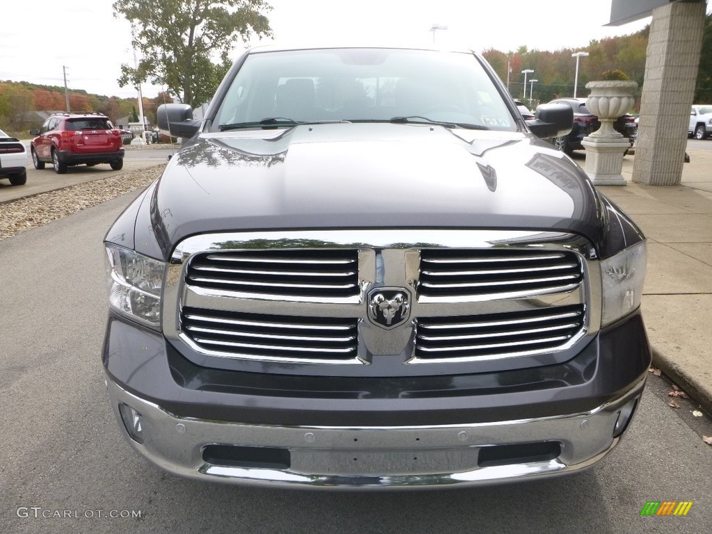 2014 1500 SLT Quad Cab 4x4 - Granite Crystal Metallic / Black/Diesel Gray photo #4