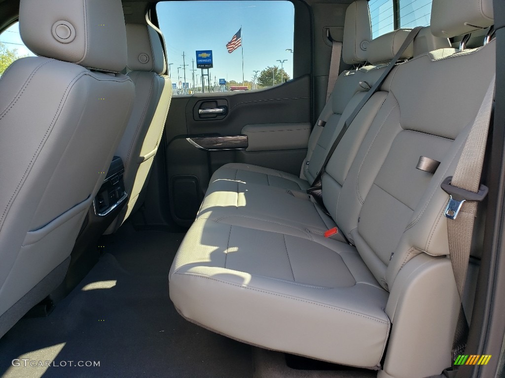 Gideon/Very Dark Atmosphere Interior 2019 Chevrolet Silverado 1500 LTZ Crew Cab 4WD Photo #130118408