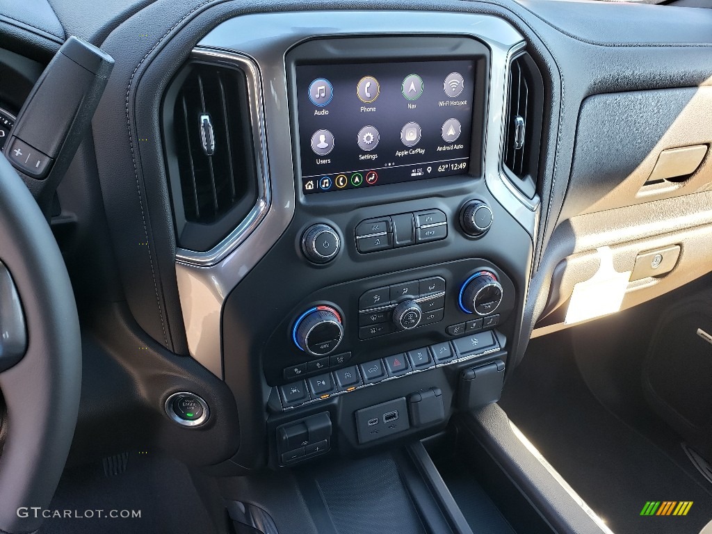 2019 Silverado 1500 LTZ Crew Cab 4WD - Black / Gideon/Very Dark Atmosphere photo #10