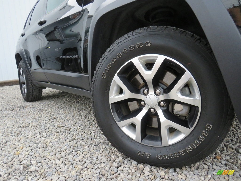 2018 Jeep Cherokee Trailhawk 4x4 Wheel Photos