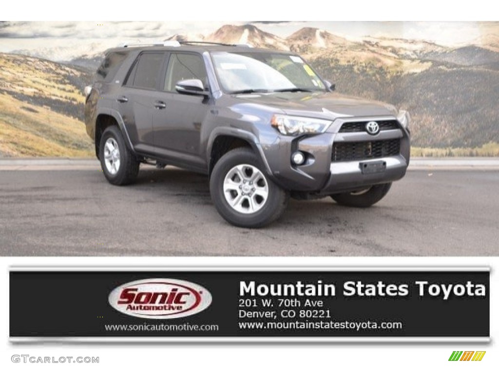 2015 4Runner SR5 4x4 - Magnetic Gray Metallic / Black photo #1