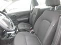 2019 Nissan Versa Charcoal Interior Front Seat Photo