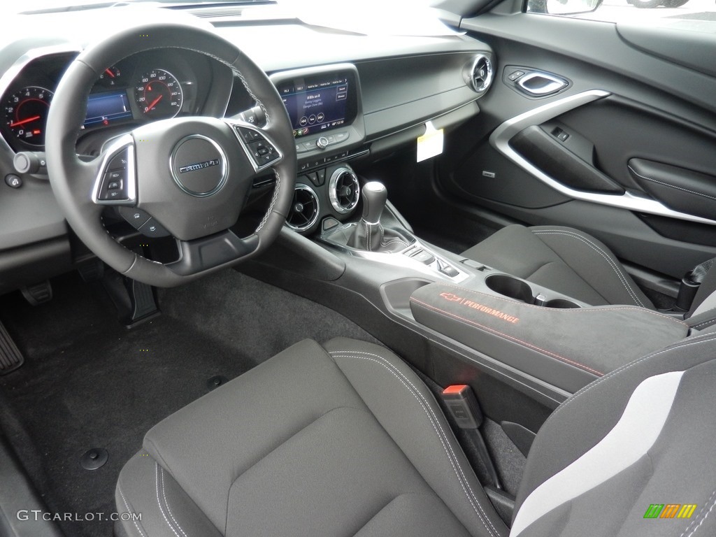 Jet Black Interior 2019 Chevrolet Camaro LT Coupe Photo #130122968