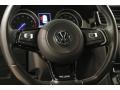 2016 Volkswagen Golf R Black Interior Steering Wheel Photo
