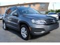 Pepper Gray Metallic - Tiguan S Photo No. 2