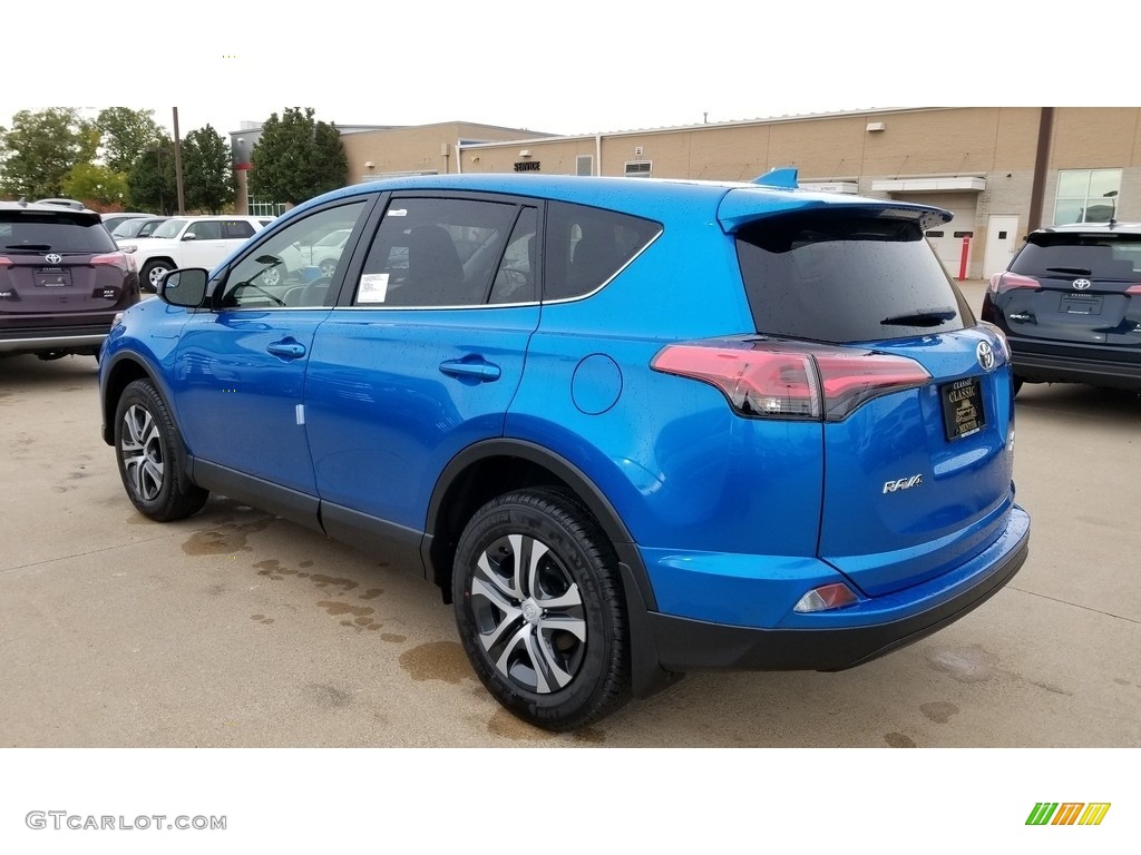 2018 RAV4 LE - Electric Storm Blue / Black photo #2