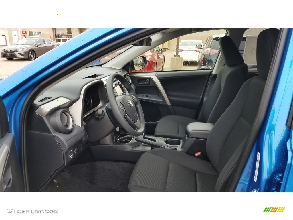 2018 RAV4 LE - Electric Storm Blue / Black photo #3