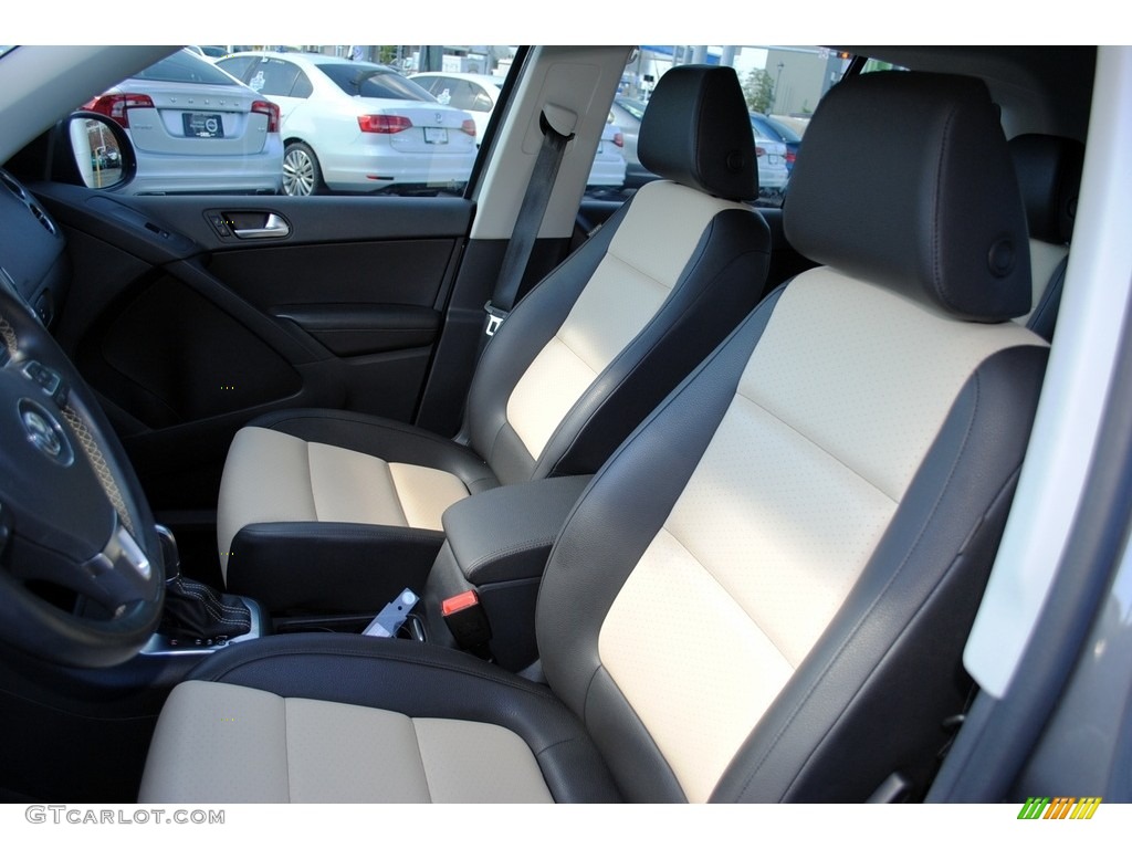 2016 Tiguan S - Pepper Gray Metallic / Beige/Black photo #14