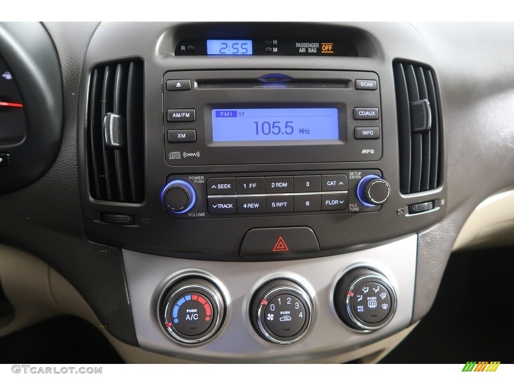2010 Elantra GLS - Nordic White / Beige photo #22