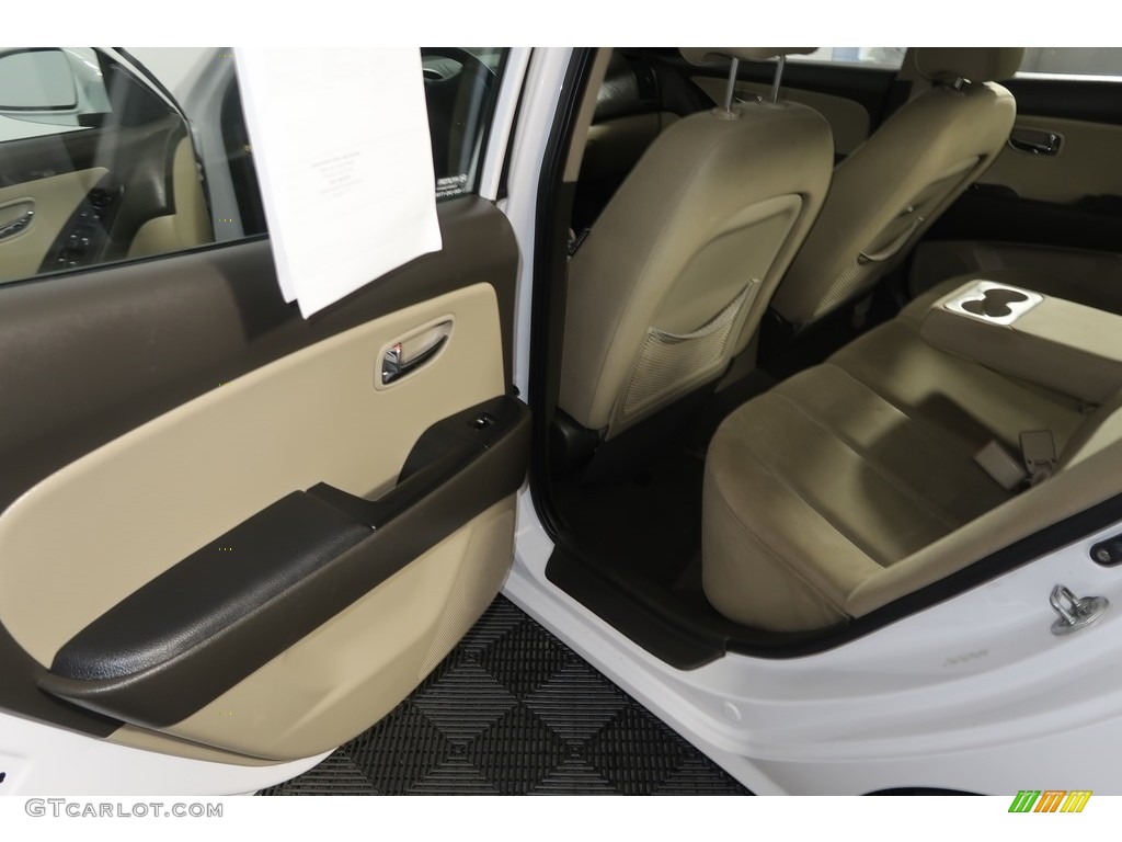2010 Elantra GLS - Nordic White / Beige photo #36