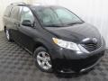 2013 Black Toyota Sienna LE  photo #4