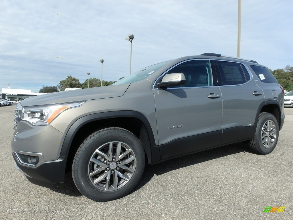 Pepperdust Metallic 2019 GMC Acadia SLE AWD Exterior Photo #130131179