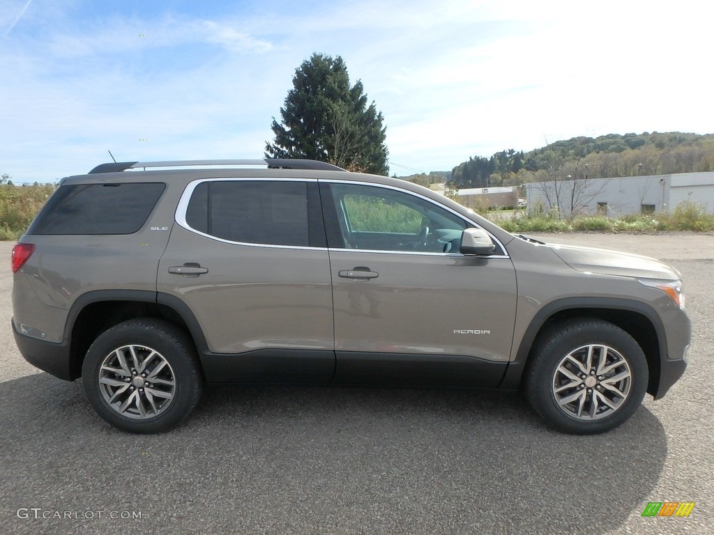 Pepperdust Metallic 2019 GMC Acadia SLE AWD Exterior Photo #130131272