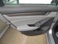 Gray 2018 Honda Accord EX-L Hybrid Sedan Door Panel