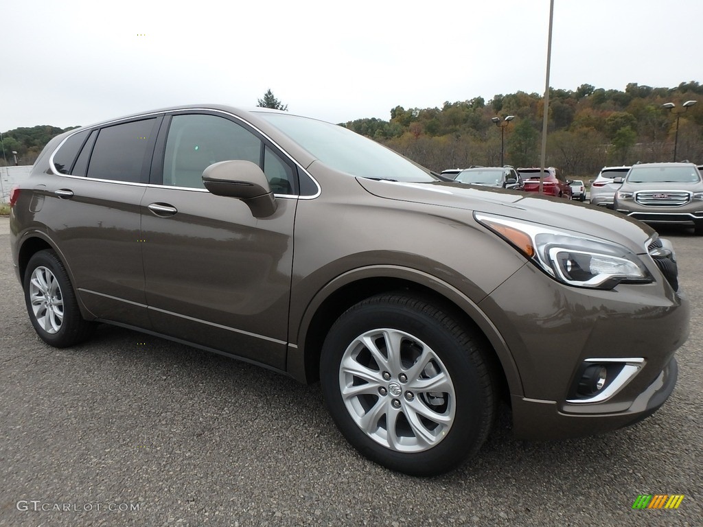 Bronze Alloy Metallic 2019 Buick Envision Preferred AWD Exterior Photo #130132382