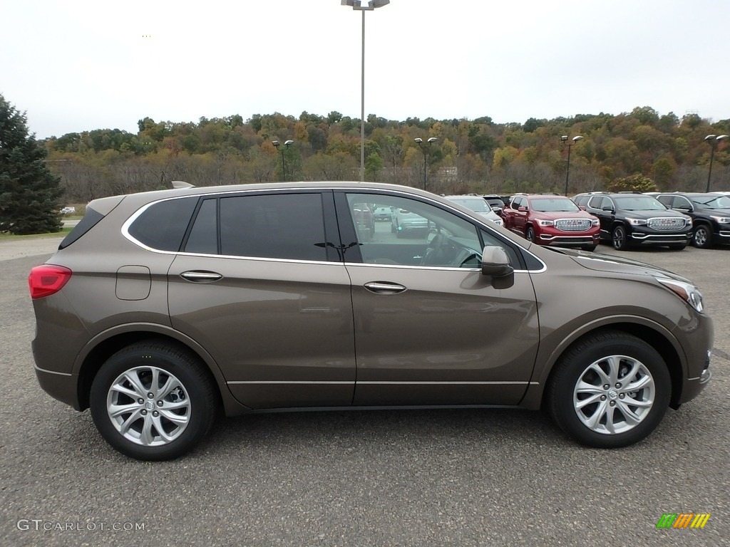 Bronze Alloy Metallic 2019 Buick Envision Preferred AWD Exterior Photo #130132418