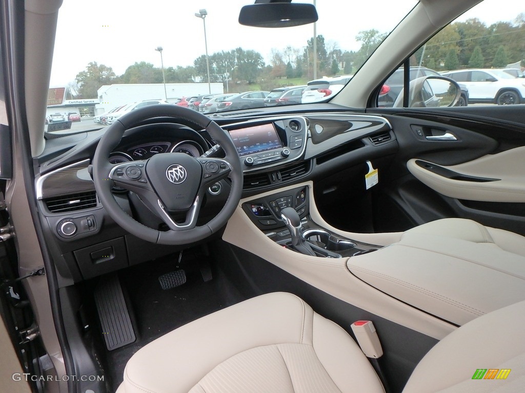 Light Neutral Interior 2019 Buick Envision Preferred AWD Photo #130132721