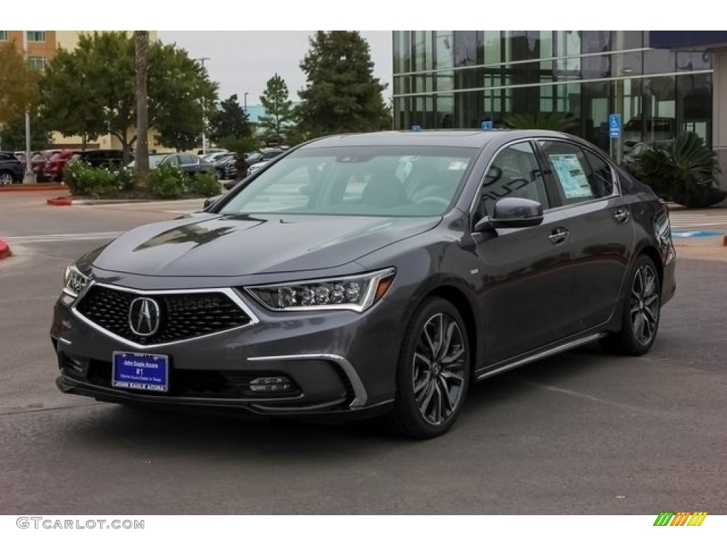 2019 RLX Sport Hybrid SH-AWD - Gilded Pewter Metallic / Graystone photo #3