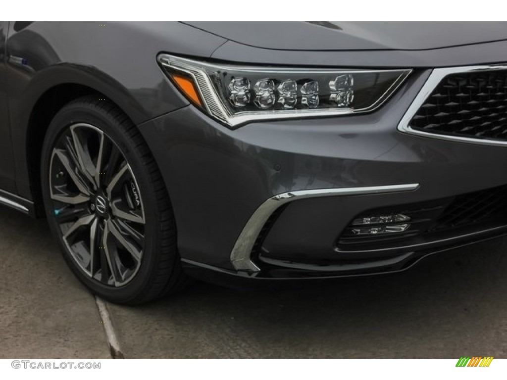 2019 RLX Sport Hybrid SH-AWD - Gilded Pewter Metallic / Graystone photo #11
