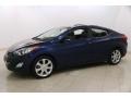 2013 Atlantic Blue Hyundai Elantra Limited  photo #3