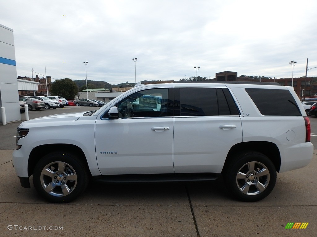 2019 Tahoe LT 4WD - Summit White / Cocoa/Dune photo #6