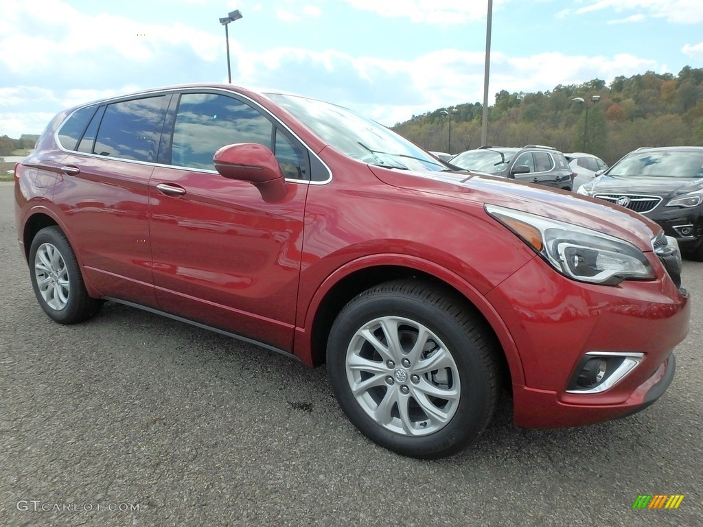 Chili Red Metallic 2019 Buick Envision Preferred AWD Exterior Photo #130134473