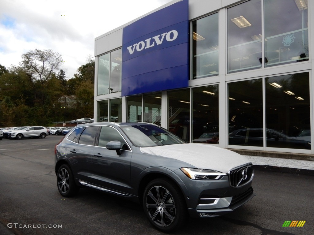 Osmium Grey Metallic 2019 Volvo XC60 T6 AWD Inscription Exterior Photo #130134653