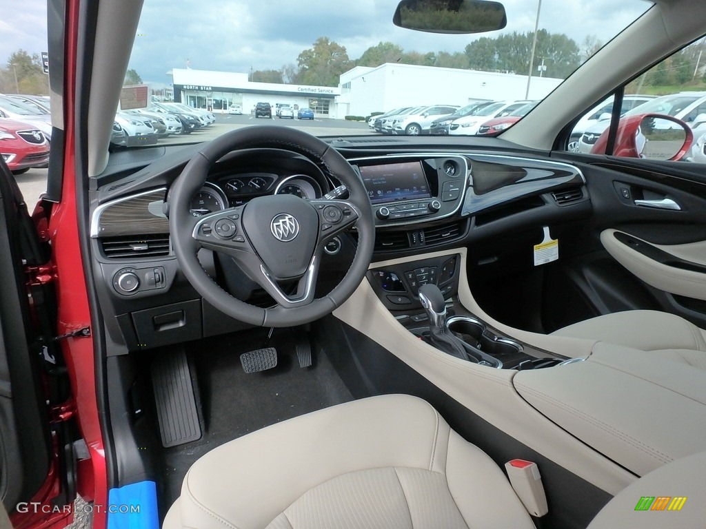 Light Neutral Interior 2019 Buick Envision Preferred AWD Photo #130134734