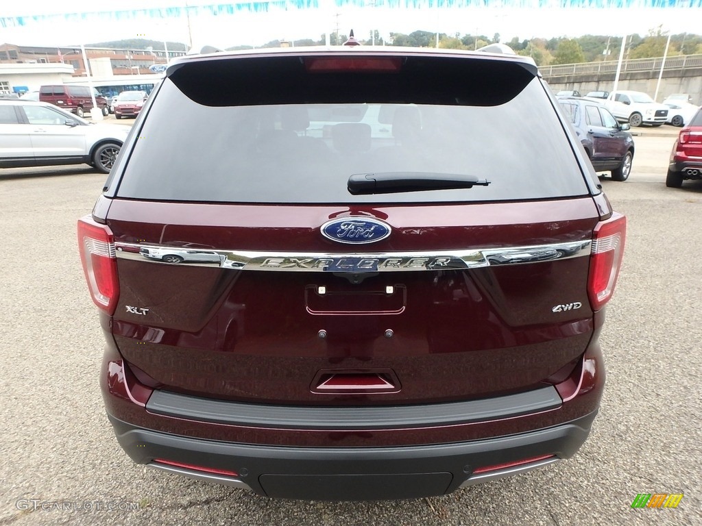 2019 Explorer XLT 4WD - Burgundy Velvet / Medium Black photo #3