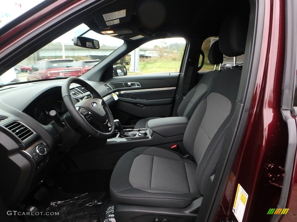 Medium Black Interior 2019 Ford Explorer XLT 4WD Photo #130135004