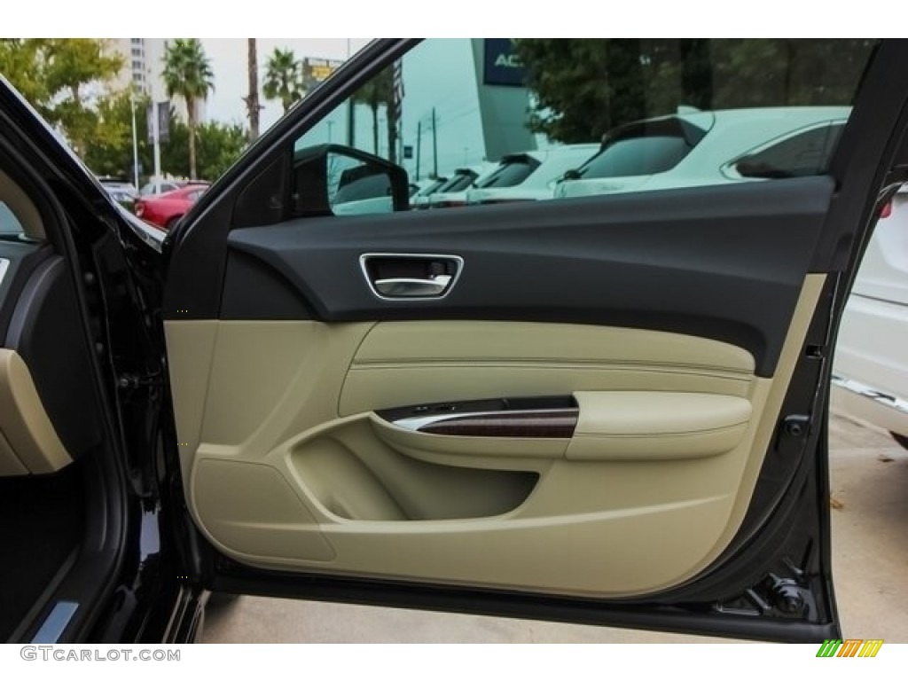 2019 TLX V6 SH-AWD Technology Sedan - Crystal Black Pearl / Parchment photo #22
