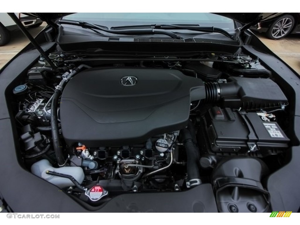2019 TLX V6 SH-AWD Technology Sedan - Crystal Black Pearl / Parchment photo #24